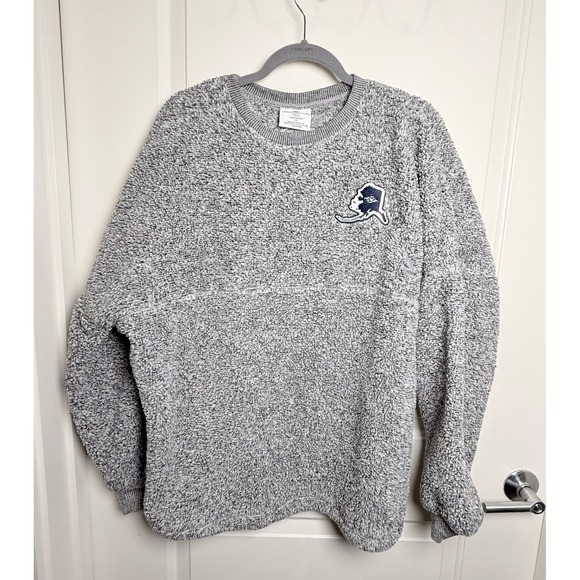 Disney Cruise Line Spirit Jersey Sherpa Pullover Gray Fleece Crewneck – Size XL - Picture 1 of 5